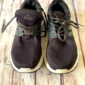 Adidas mens running shoes black